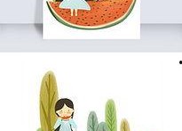 娱乐吃瓜背景模板下载